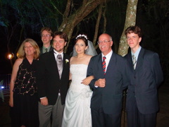 Liane, Paulo, Adriana, Carlos, Paulo e Joao Ricardo