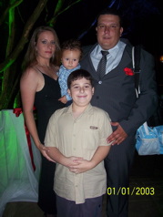 Renata, Pedro, Eduardo e Dudu