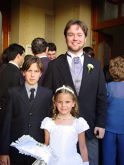 Eduardo, Aline, Carlos