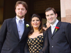 Carlos, Rosangela, Felipe