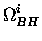 $\displaystyle \Omega_{BH}^{i}$