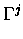 $ \Gamma^{j}_{}$
