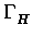 $ \Gamma_{H}^{}$