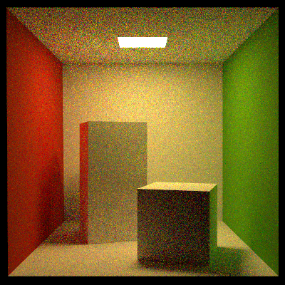 100 samples per pixel combined