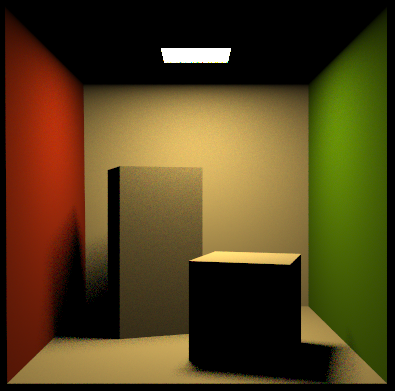 100 samples per pixel direct