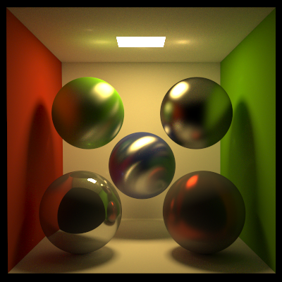 Ward BRDF Spheres