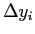 $ \Delta y_i$