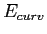 $ E_{curv}$